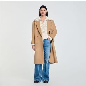 Lush wool/cashmere blend over sized coat